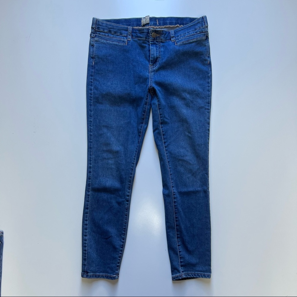 Free People skinny blue jeans stretch size 31